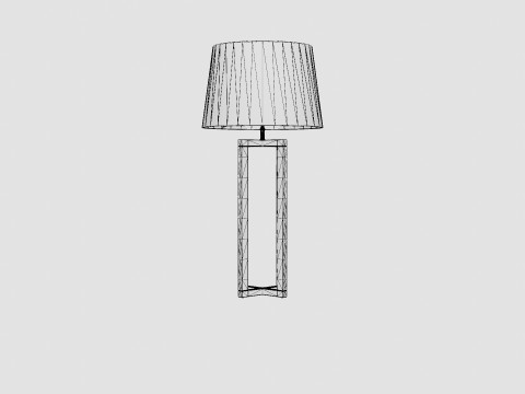 Curtis Table Lamp 3D Model