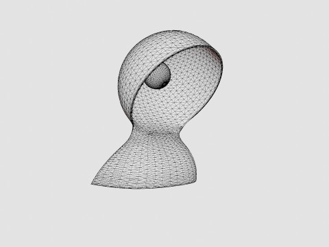 Dale Table Lamp 3Dモデル