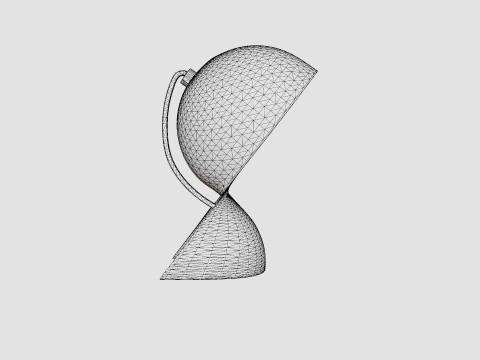 Dale Table Lamp 3Dモデル