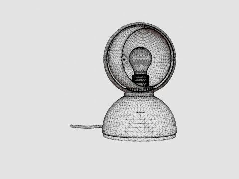 Eclisse Table Lamp 3D Model