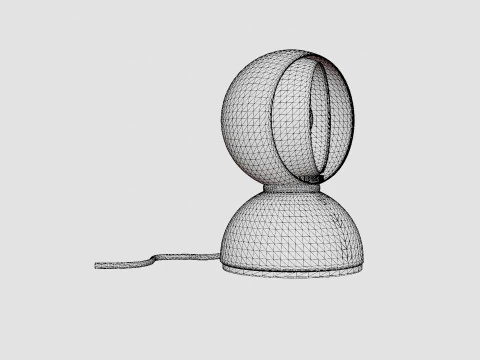 Eclisse Table Lamp 3D Model