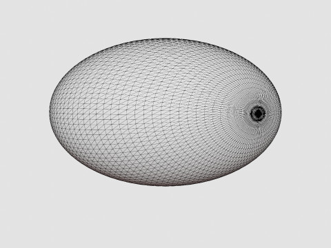 Eggy Pop Out Lamp 3D Model