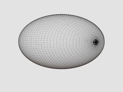 Eggy Pop Out Lamp 3D Model