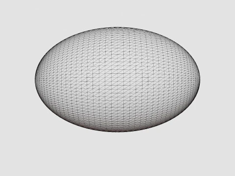 Eggy Pop Out Lamp 3D Model