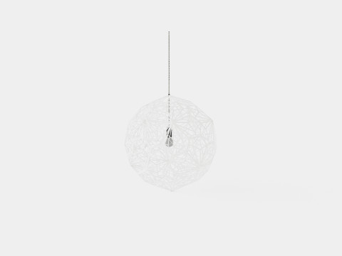 Etch Web Steel Ceiling Lamp 3D 모델