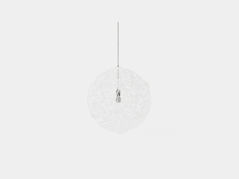 Etch Web Steel Ceiling Lamp 3D Model