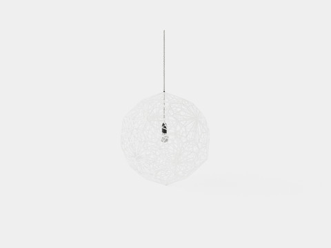 Etch Web Steel Ceiling Lamp 3D 모델