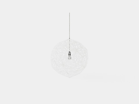 Etch Web Steel Ceiling Lamp 3D 모델