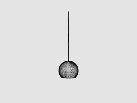 Frandsen Ball Lamp 3D Model
