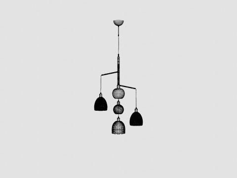 Grace Ceiling Lamp 3D मॉडल