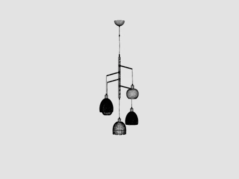 Grace Ceiling Lamp 3D Model