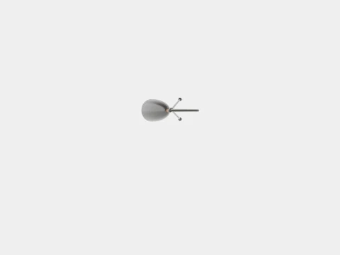 Grashoppa Floor Lamp 3D Model