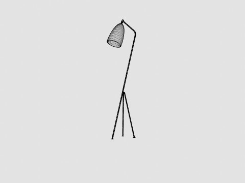 Grashoppa Floor Lamp 3D Model