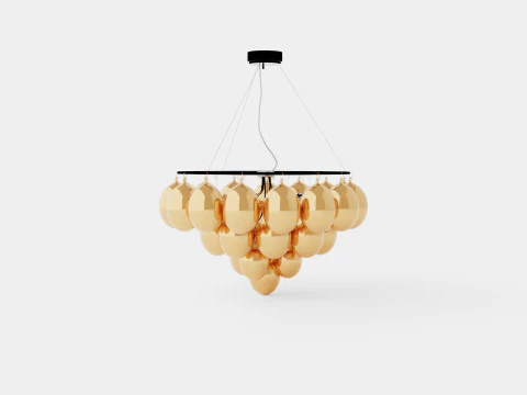 Gross Giant Amber Lamp 3D Model