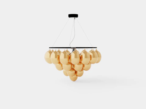 Gross Giant Amber Lamp 3D Model