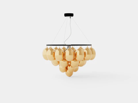 Gross Giant Amber Lamp 3D Model