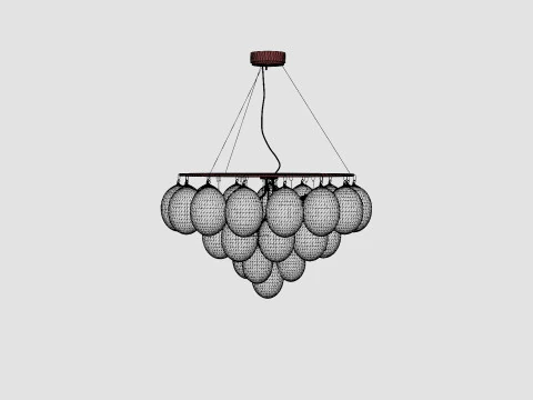 Gross Giant Amber Lamp 3D Model