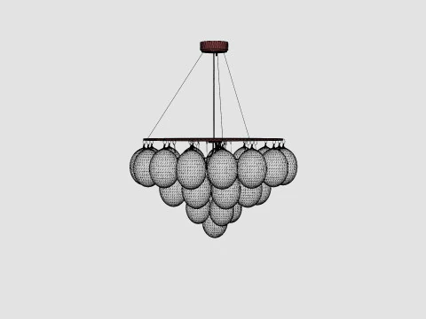 Gross Giant Amber Lamp 3D Model