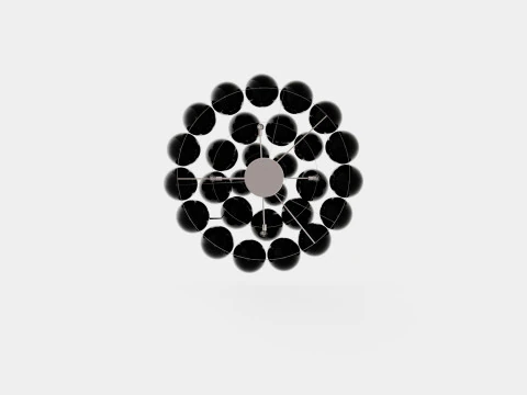 Gross Giant Smoke Grey 3D Model