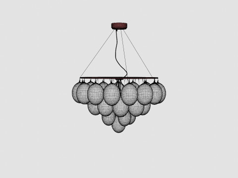 Gross Giant Smoke Grey Lamp 3D 模型