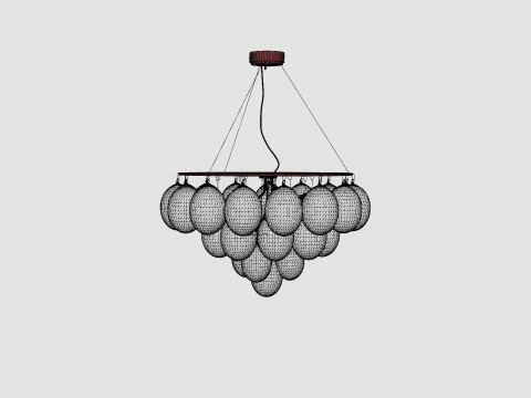 Gross Giant Smoke Grey Lamp 3D 模型