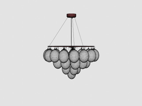 Gross Giant Smoke Grey Lamp 3D 模型