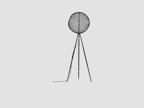 Hayden Floor Lamp 3D Model