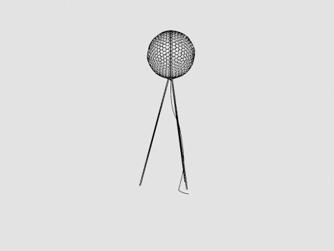 Hayden Floor Lamp 3D Model