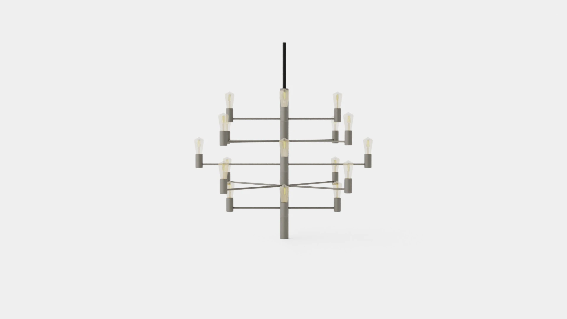 Herstal Pendant Manola Lamp 3D Model .c4d .max .obj .3ds .fbx .stl .blend 