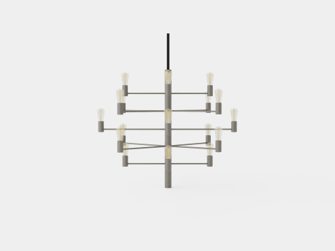 Herstal Pendant Manola Lamp 3D Model