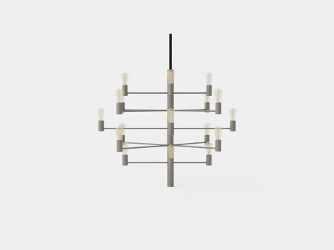 Herstal Pendant Manola Lamp Modelo 3D
