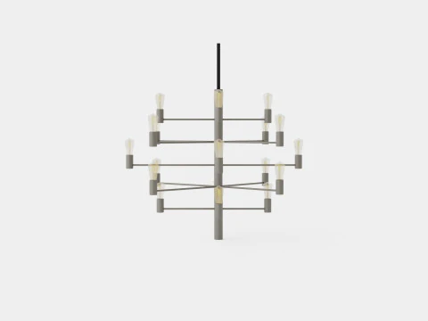 Herstal Pendant Manola Lamp 3D Model