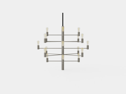 Herstal Pendant Manola Lamp Modelo 3D