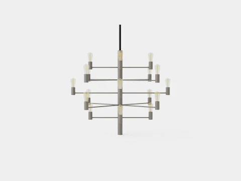 Herstal Pendant Manola Lamp 3D Model