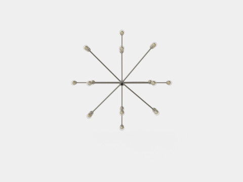 Herstal Pendant Manola Lamp Modelo 3D