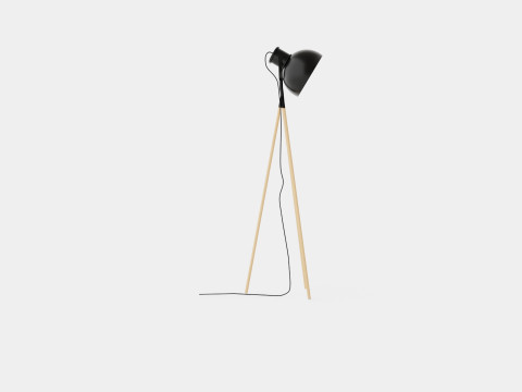 Industry Floor Lamp 3D 모델