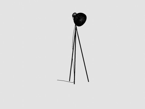 Industry Floor Lamp 3D 모델
