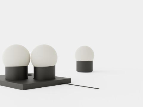 June Lamp Modello 3D