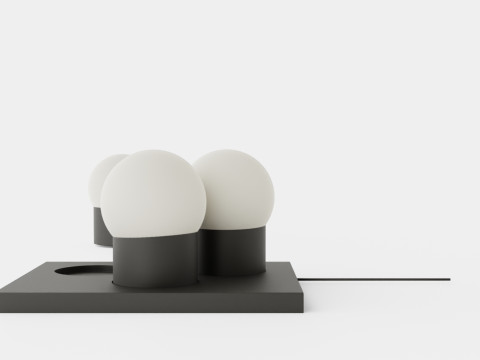 June Lamp Modello 3D