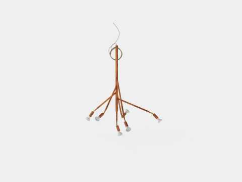 Kvist Raw Copper Lamp 3D Модель