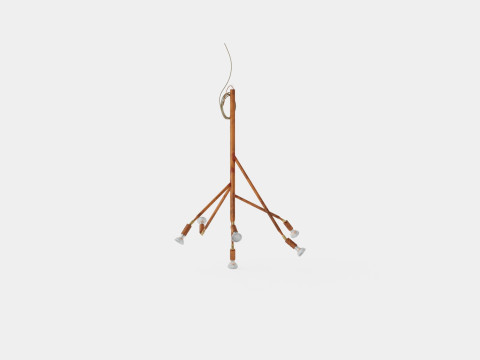Kvist Raw Copper Lamp 3D Модель