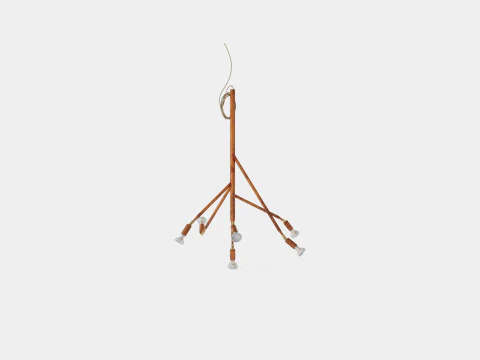 Kvist Raw Copper Lamp 3D Model