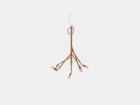 Kvist Raw Copper Lamp 3D Модель