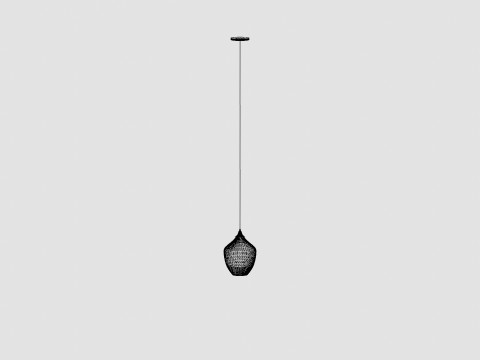 Lamp Brass Glass 3D 모델
