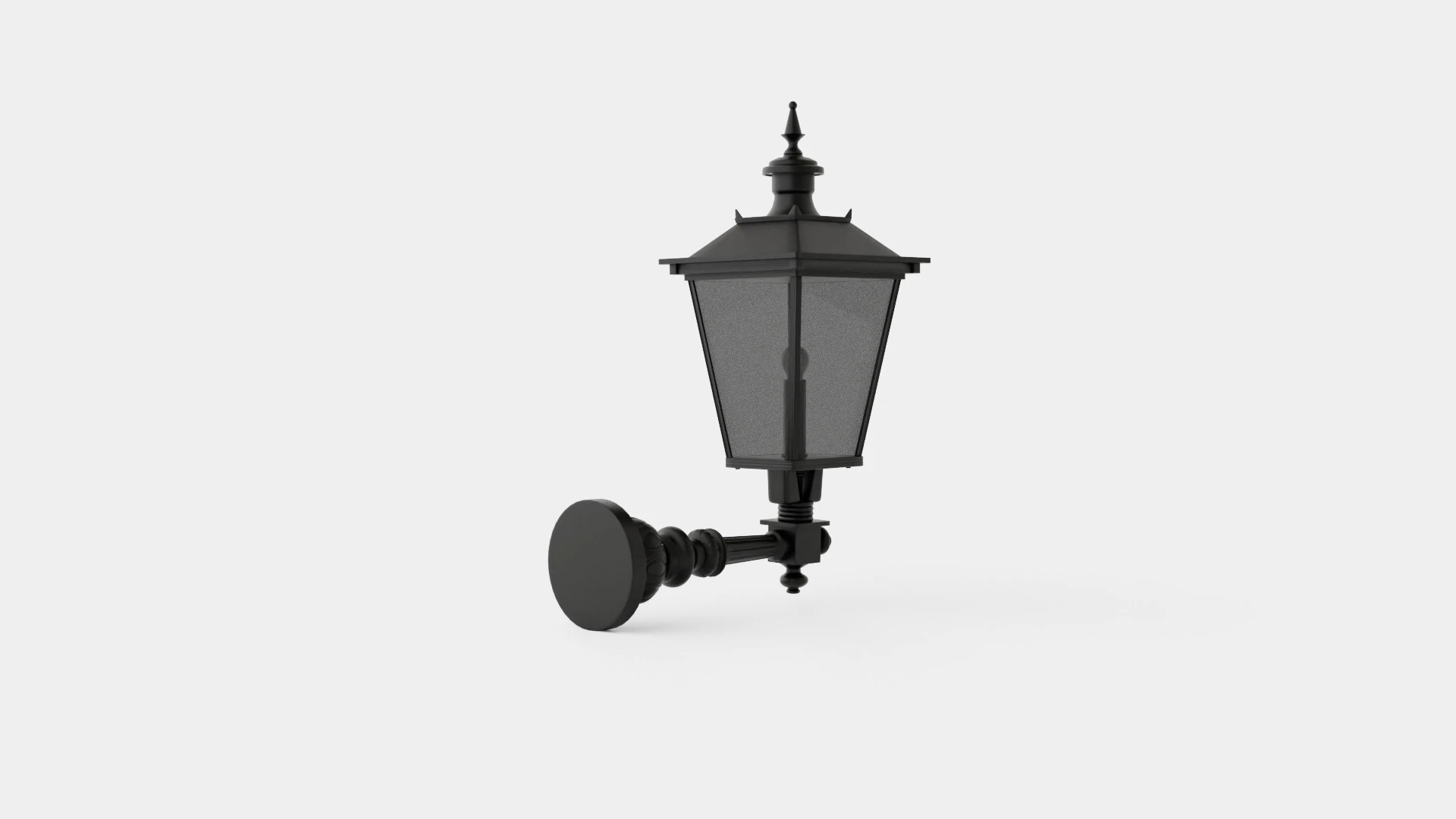 Lantern Lamp 3D Model .c4d .max .obj .3ds .fbx .stl .blend 