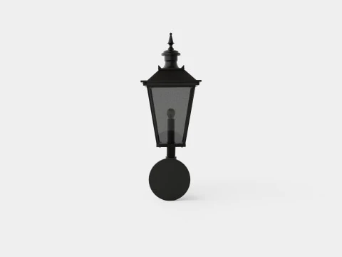 Lantern Lamp 3D Model