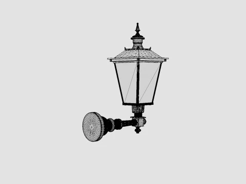 Lantern Lamp 3D Model