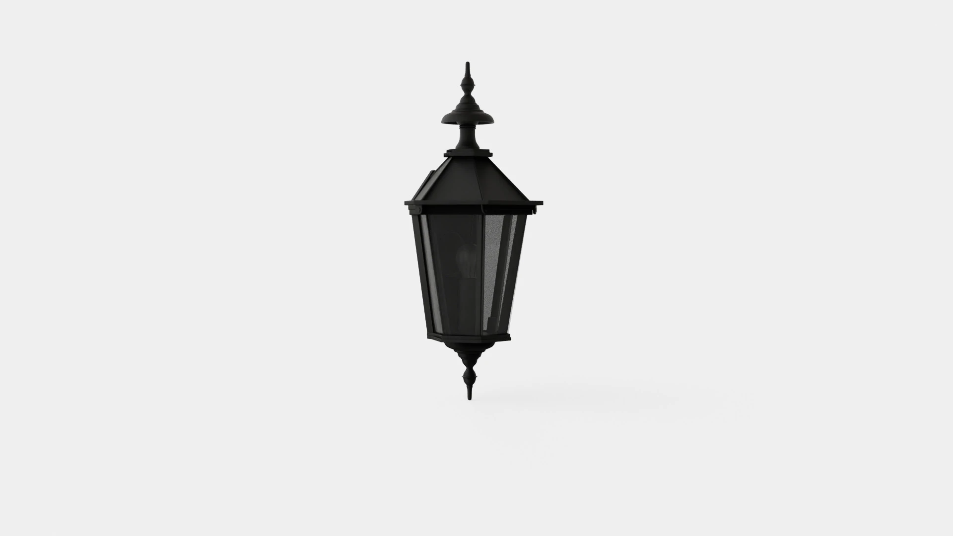 Lanterna Grande L&acirc;mpada Modelo 3D .c4d .max .obj .3ds .fbx .stl .blend 