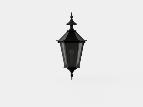 Lantern Large Lamp 3D Model