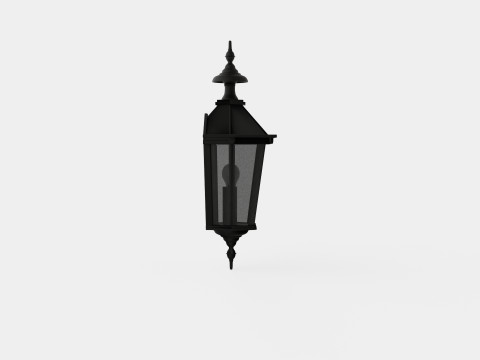 Lantern Large Lamp 3D Model